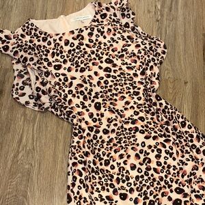 Cupcakes & Cashmere Animal Print Dress